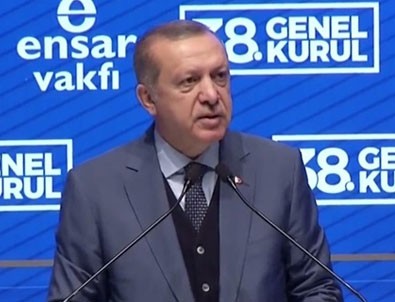Cumhurbaşkanı Erdoğan İstanbul'da konuştu