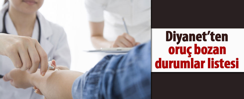 Orucu bozan durumlar nelerdir?