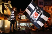 Artvin'de Beşiktaşlı Taraftarlar Şampiyonluğu Kutladı