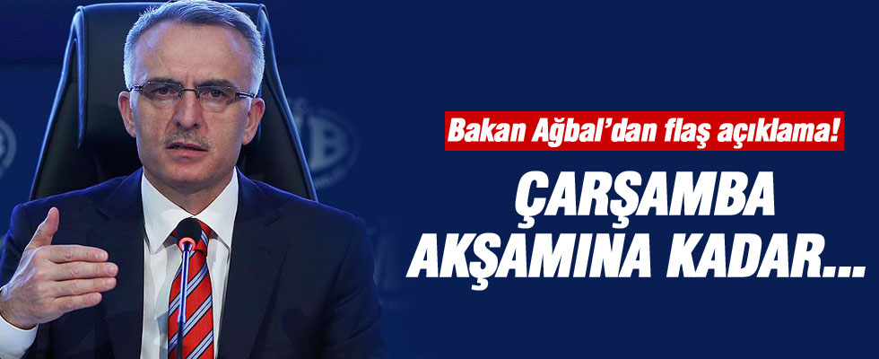 Maliye Bakanı Naci Ağbal'dan yeniden yapılandırma ile ilgili açıklama!