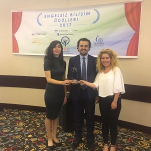 'Engelsiz AÖF' Ödüle Layık Görüldü