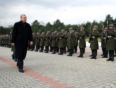 Erdoğan'ı karşılayacak askerler arasında bulunuyordu!