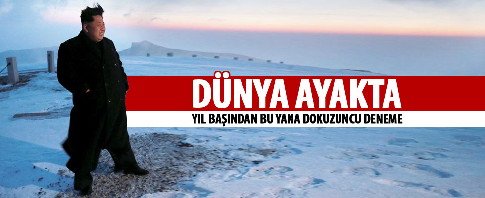 Kuzey Kore'den yeni füze denemesi