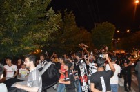 Mardin'de Beşiktaş Şampiyonluğuna Havai Fişekli Kutlama