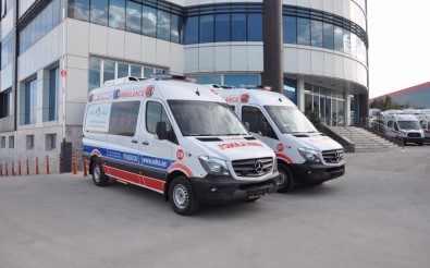 Abu Dhabi'nin Ambulansları Türkiye'den