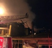 Akçadağ'da İş Yeri Yangını Korkuttu