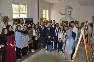 Ayhan Yıldırım Anadolu Lisesi Öğrencilerinden Resim Sergisi