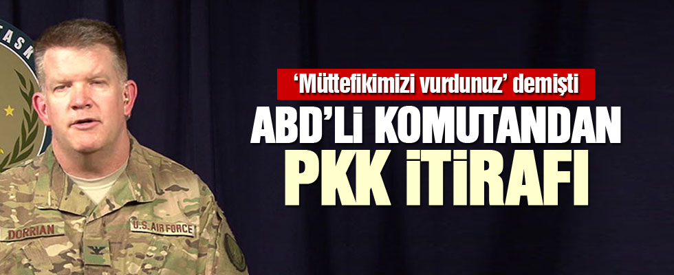ABD'li komutandan PKK gafı