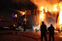 Sebze Halinde Çıkan Yangınla İlgili Gözaltına Alınan 1 Kişi Serbest Bırakıldı