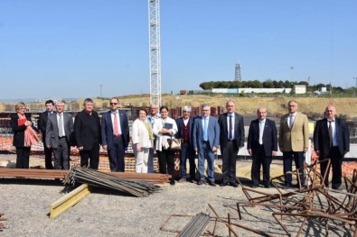 Tekirdağ Büyükşehir Belediyesi Yeni Hizmet Binası İnşaatı Hızla İlerliyor