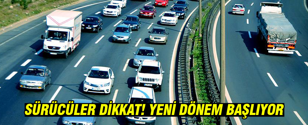 Zorunlu trafik sigortası tarifelerinde yeni dönem