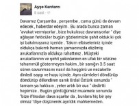 15 Temmuz şehidi eşinin mahkeme isyanı