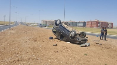 Nusaybin'de Trafik Kazası Açıklaması 1 Yaralı