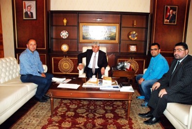 THKD Başkanı Polatel Ve KKDGC Başkanı Daşdelen'den Vali Doğan'a Ziyaret