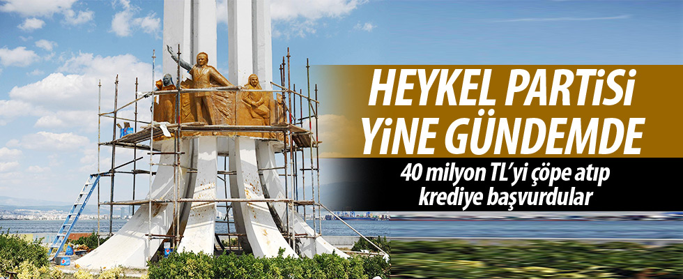 Heykel için kredi çekecekler