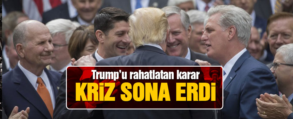 ABD'de bütçe krizi sona erdi