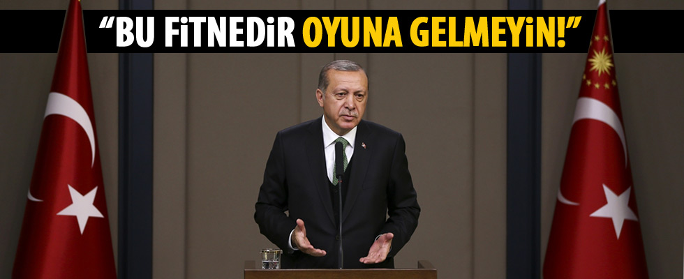 Cumhurbaşkanı Erdoğan: Sözcü dışında kimse söz sahibi değil