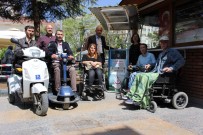 ENGELLİ VATANDAŞ - Engelliler Çarşıda Gezerken Artık Yolda Kalmayacaklar