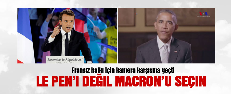 Obama'dan Macron'a tam destek