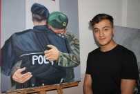 Öğrenciler 15 Temmuz'u Resimlerle Anlattı