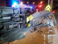 Okmeydanı'nda Trafik Kazası Açıklaması 2 Yaralı