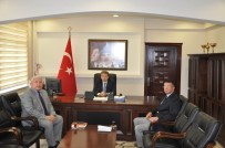 ERKAN KARAHAN - PTT Başmüdürü Cafer Ersoy'dan Malkara Kaymakamı Erkan Karahan'a Ziyaret