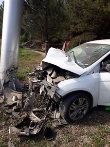 Karabük'te Trafik Kazası Açıklaması 1 Yaralı