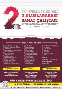 Efeler Belediyesi 2. Uluslararası Sanat Çalıştayı Başlıyor