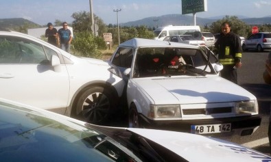 Milas'ta Trafik Kazası; 1 Yaralı