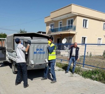 Salihli'de 14 Mahalleye 300 Çöp Konteyneri