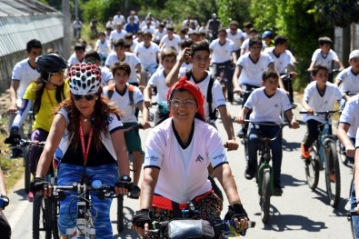 Antalya'da 'Köyüm Bisiklete Biniyor' Etkinliği