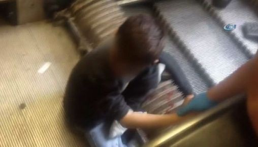 Metroda korkunç olay