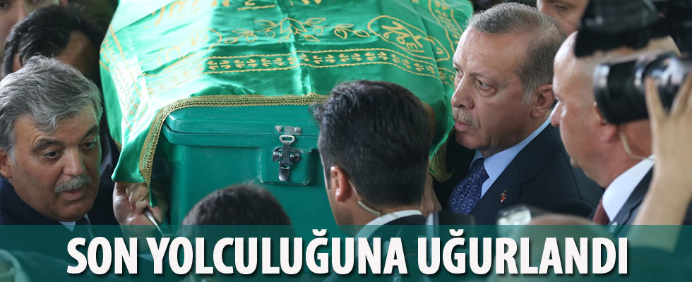 11. Cumhurbaşkanı Gül'ün babası toprağa verildi