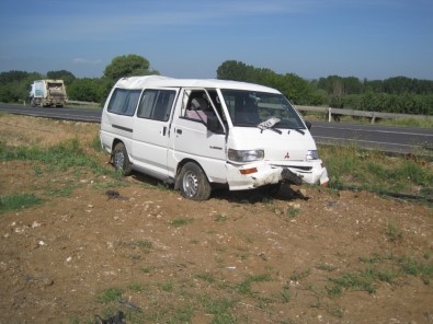 Bayramiç'te Trafik Kazası; 1 Yaralı