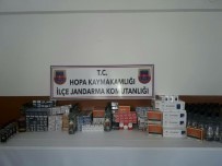 ALKOLLÜ İÇKİ - Kaçakçılar Ve Kaçaklar Jandarmayı Geçemedi