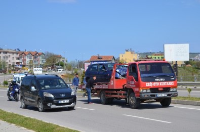 Sinop'ta Trafik Kazası