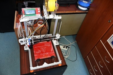 Tosya'da Öğrenciler 3D Yazıcı Yaptı