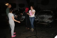Adana'da Şizofren Hastası Komşularının Araçlarını Ateşe Verdi