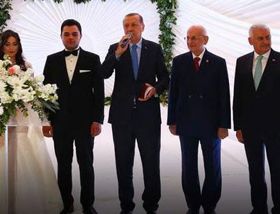 Devletin zirvesi bu düğünde buluştu