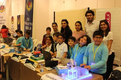 Çınar Koleji Öğrencisi Kemal Şahin Robot Yarışmasında Birinci Oldu