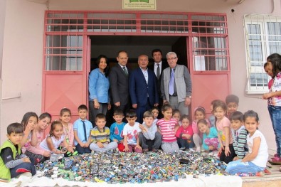 Erzin'de 434 Kilo Atık Pil Toplandı