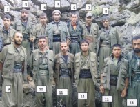 Fotoğraftaki PKK'lı teröristlerin tamamı öldü