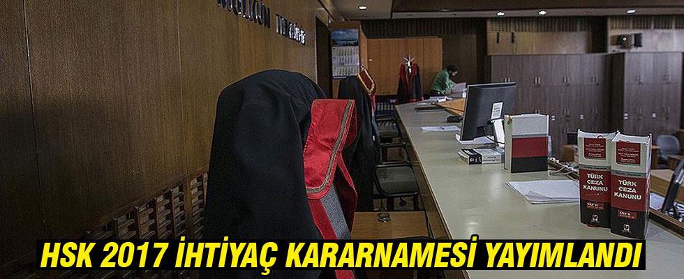 HSK bin 45 hakim ve savcının görev yerini değiştirdi