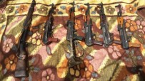 PKK'ya Ait 3 Sığınak İçerisinde Silah Ve Mühimmat Ele Geçirildi Haberi