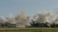 ROKET SALDIRISI - Rejim Güçleri Kefre Zeyt'i Bombaladı