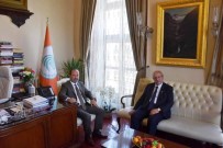 KADİR ALBAYRAK - Albayrak, Edirne Belediye Başkanı Gürkan'ı Ziyaret Etti