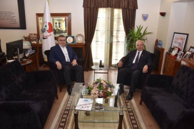 Başkan Albayrak'dan Kırklareli Belediye Başkanı Kesimoğlu'na Ziyaret