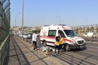 HALIÇ KÖPRÜSÜ - Haliç'te Motosiklet Kazası Açıklaması 1 Ölü