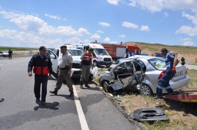 Yozgat'ta feci kaza: 1 ölü, 3 yaralı