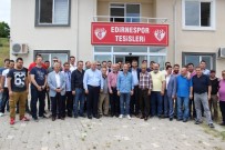 YAVUZ ARSLAN - Edirnespor'da Başkan Savaş Üner Güven Tazeledi